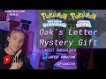 Oak&#39;s Letter Mystery Gift in Pokemon BDSP