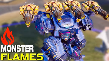 The EMBER Behemoth Is Awesome - BURNING Through EVERYTHING [GODLIKE] | War Robots