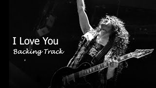 I Love You - Marty Friedman Backing Track