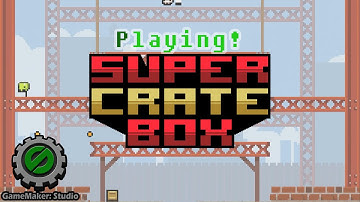 SUPER CRATE BOX in Playing GameMaker Creations (Simon playing)