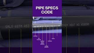 Pipe specifications #piping #material #specs #code