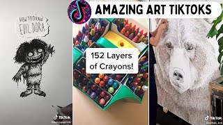 Amazing Art Tiktoks To Watch While You&#39;re Bored | Tiktok Compilation 2020