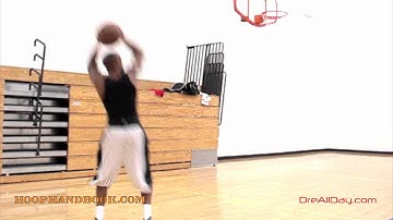 Post Baseline Fadeaway Jumper Counter Move - Pivot-Spin Move Slam Dunk | Dre Baldwin