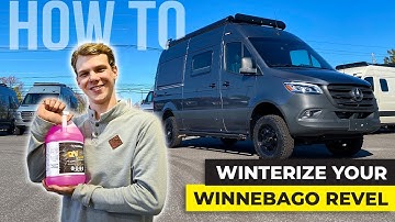 DO THIS BEFORE WINTER! | How To Winterize Your Winnebago Revel Motorhome