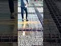 이방향 슬래브 철근 크랭크 작업 현장 #worker #process #rebar #slab #construction