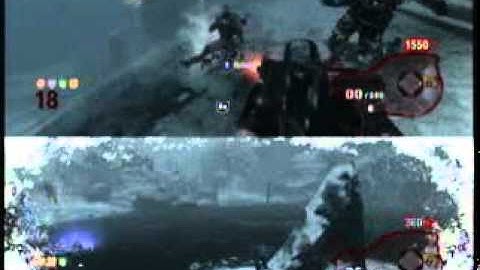 call of duty black ops zombies call of the dead split screen gameplay part 7