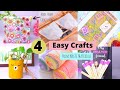 4 Easy Crafts From Waste Materials / DIY Easy Craft Ideas