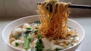 Quick Lunch  Yee Mee Noodle Soup | Egg Noodle Soup