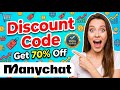 💰 Manychat Coupon Code - QUICK, Get 3 Months FREE Pro! (2026)