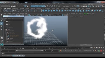 Connecting Particle to Fluids for creating a amazing effect in Autodesk Maya | By Kailash H Kanojia