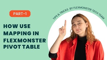 Mapping in Flexmonster Pivot Table - [Part 1]