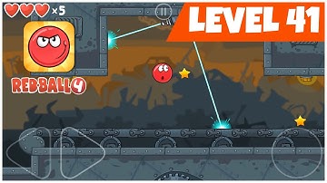 Red Ball 4 - Level 41 Walkthrough - Level 41 Box Factory