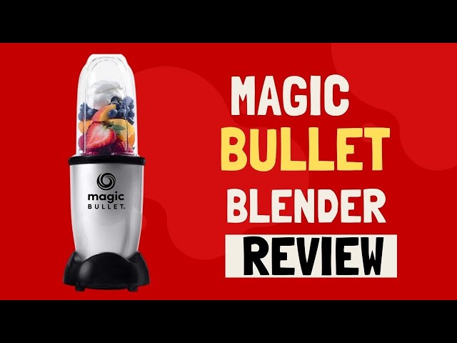 Magic Bullet Essential Personal Blender Silver Accessories Total