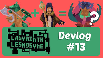 Devlog #13 - Fusion for party members + Paladin (maybe) - Labyrinth Lesmosyne - Godot RPG