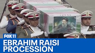 Funeral held for Ebrahim Raisi, Irani president killed in helicopter crash