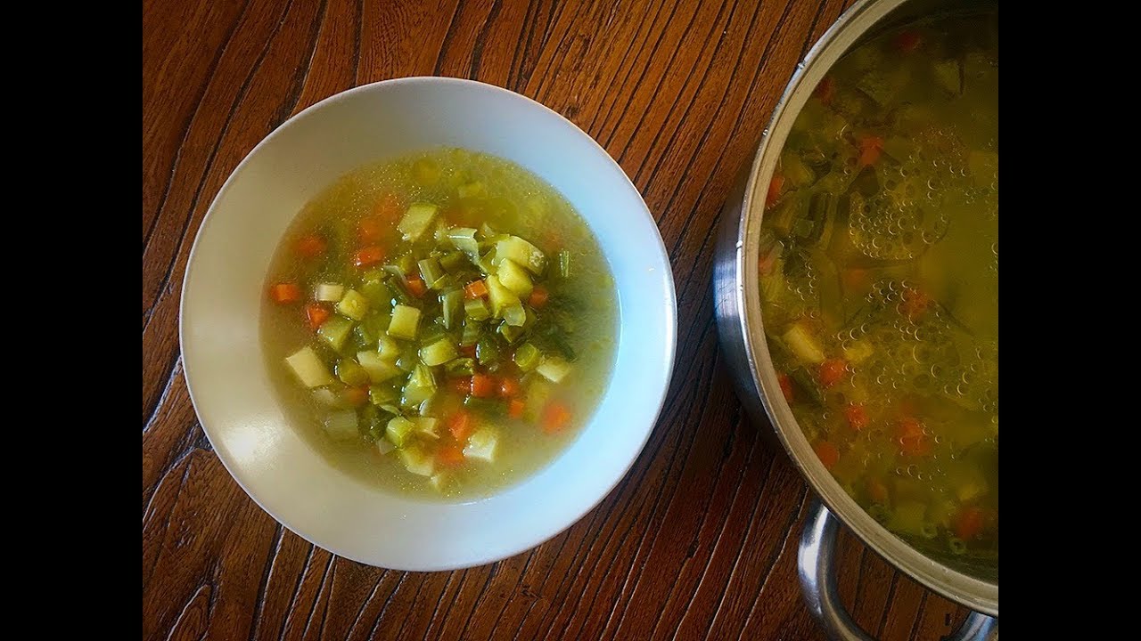 Sopa de verduras - YouTube