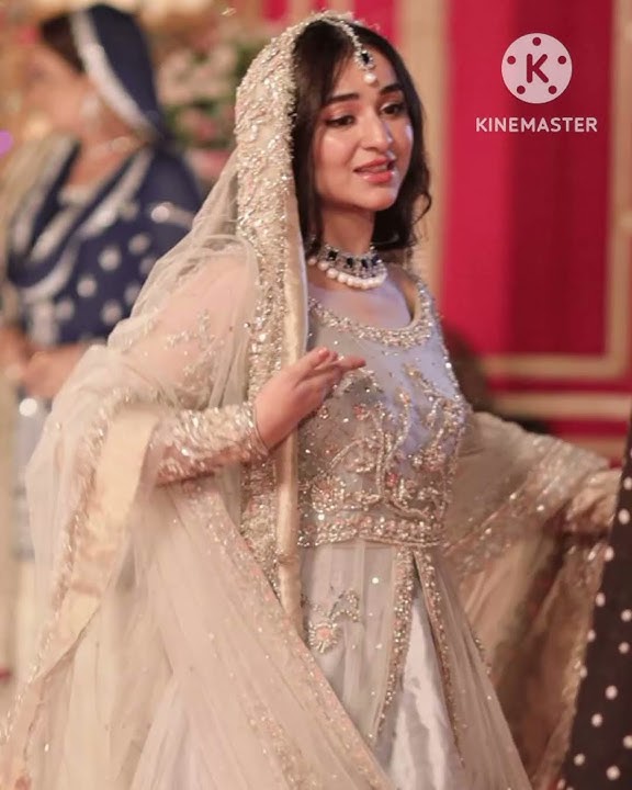 Yumna Zaidi Bridal Walima Dress In Tere Bin drama for Pakistani Actress #shorts #yumnazaidi