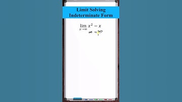 Limit Solving  - Indeterminate Form