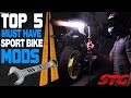 Best Sportbike Mods - The Top 5 from Sportbiketrackgear.com