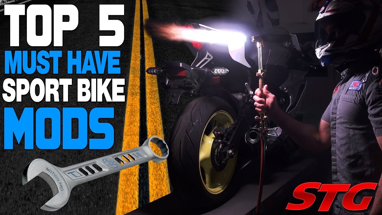 Best Sportbike Mods - The Top 5 from Sportbiketrackgear.com - YouTube