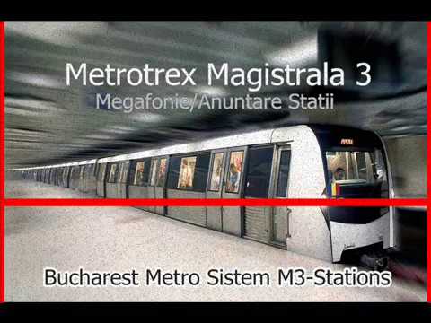 Megafonie M3 | Anuntare statii Metrou