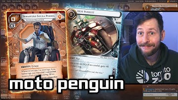 Moto Penguin - Android: Netrunner // LIVE