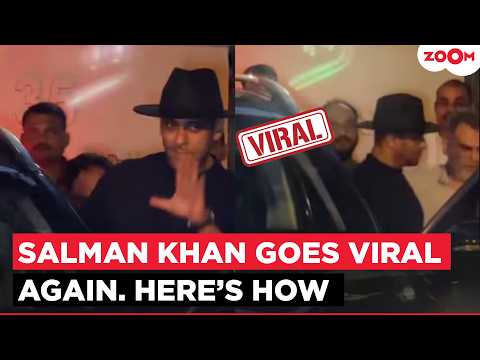 Viral Video: Salman Khan’s Sweet Gesture For Paps At Ahaan Panday’s Ganpati Wins Hearts