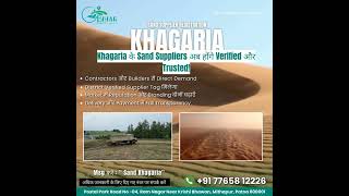 Khagaria Sand Suppliers अब होंगे Verified और Trusted | Bihar Bhumi Seva Registration