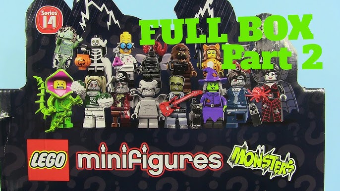 etage Munk Fryse Lego Monsters Minifigures Series 14 Full Box Unboxing Part 1 | PSToyReviews  - YouTube