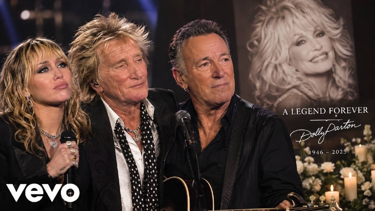 FAREWELL GODMOTHER - Miley Cyrus, Bruce Springsteen & Rod Stewart(Heartfelt Tribute To Dolly Parton)