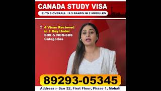 Canada Study Visa 2023 | 4 Visas Received in 1 Day | Visa with 5.5 Bands |