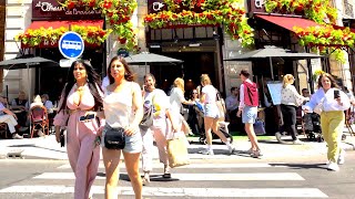 Paris, France 🇨🇵 🔥- Hot Sunny weekend in Paris | 4K HDR | 4K Paris