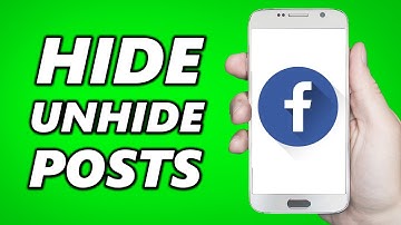 How to HIDE & UNHIDE Posts in Facebook Timeline!