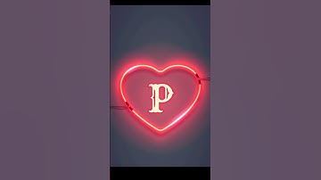 #P letter Name status❤️||Name art video😍||WhatsApp status💘||