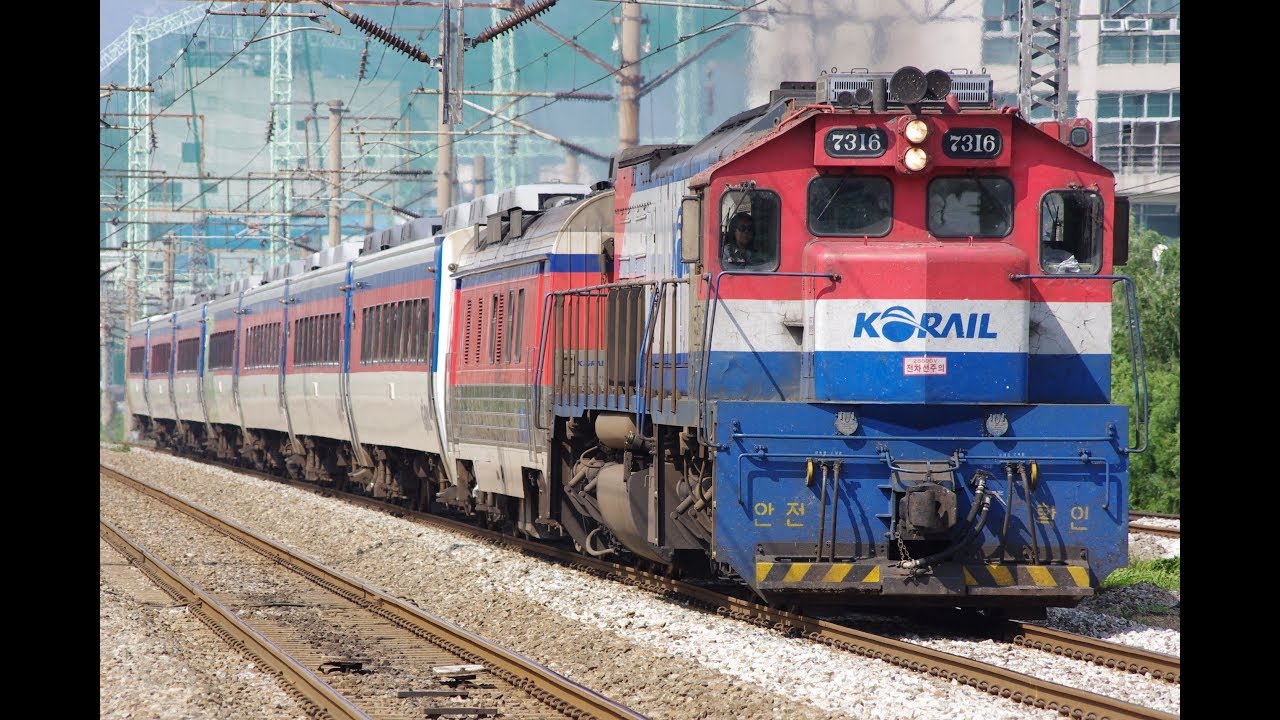 韓国鉄道　高速通過集