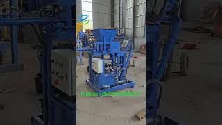 low cost hydraulic automatic ECO clay interlocking brick making machine for Africa