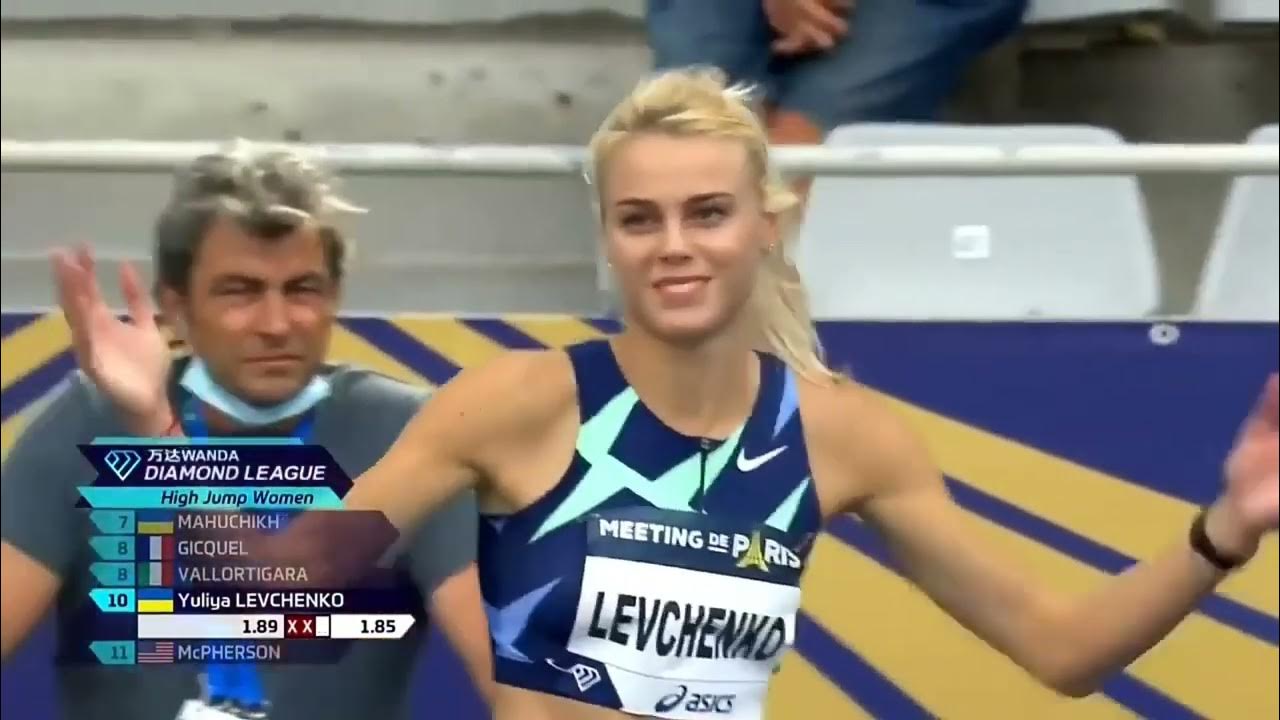Yuliya Levchenko Paris 2021 (High Jump) YouTube
