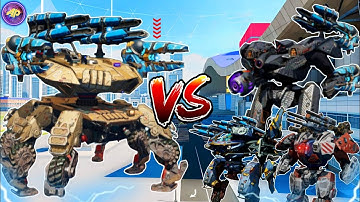 🔥 NERFED DEVOURER VS TITANS T4 FACE TANK COMPARISON! || WAR ROBOTS TEST SERVER WR ||