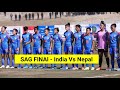 India Vs Nepal || SAG Ladies Football Final Game || Pokhara Stadium ||