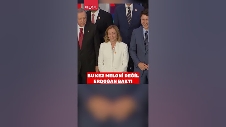 G20 Liderler Zirvesi'nde bu sefer Meloni değil Erdoğan baktı #shorts #erdoğan #meloni