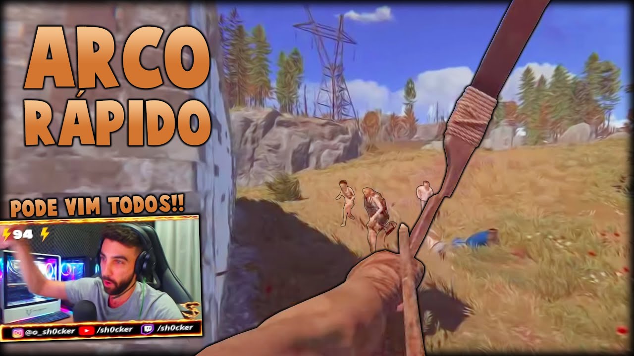 Golden Arcs Rust RUST - O ARCO MAIS RÁPIDO DO SERVER - YouTube