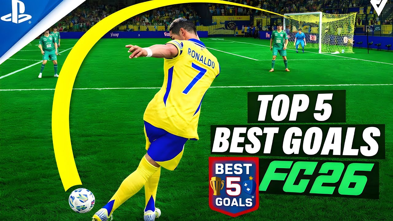 BEST 5 GOALS in FC 26 😱 | PS5 | Unreal Finishes & Amazing Skills | 4K Ultra HD