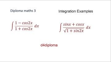 Diploma  Maths- 3 | Integration Example 2 | in Telugu