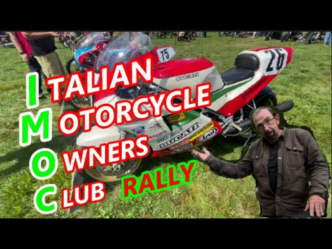 2025 IMOC Italian Motorcycle Rally Moto Guzzi Ducati Rare Race Bikes