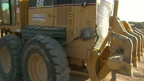 CAT 140 H Motor Grader Walkaround