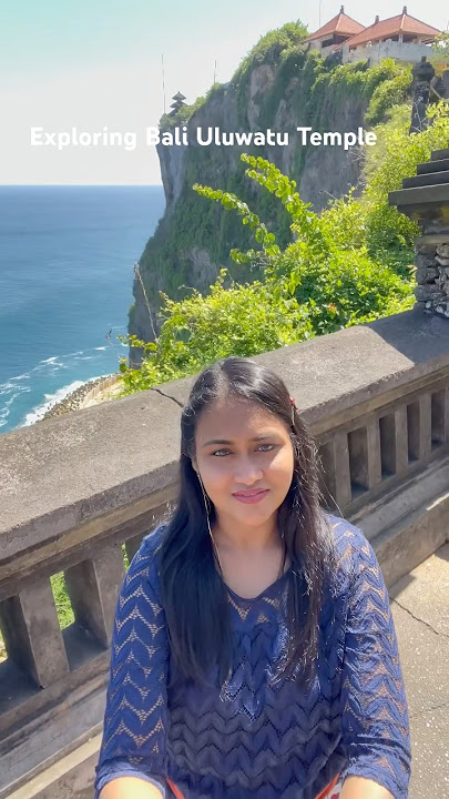 Uluwatu Temple Visit Bali | Mesmerising Ocean View Uluwatu Temple Bali #shorts