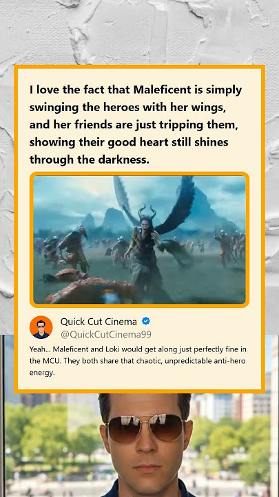 Maleficent Swings People with Her Wings While Friends Trip Them Showing Goodness