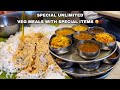 Unlimited special veg meals  veg meals  trichy food  twin food delight