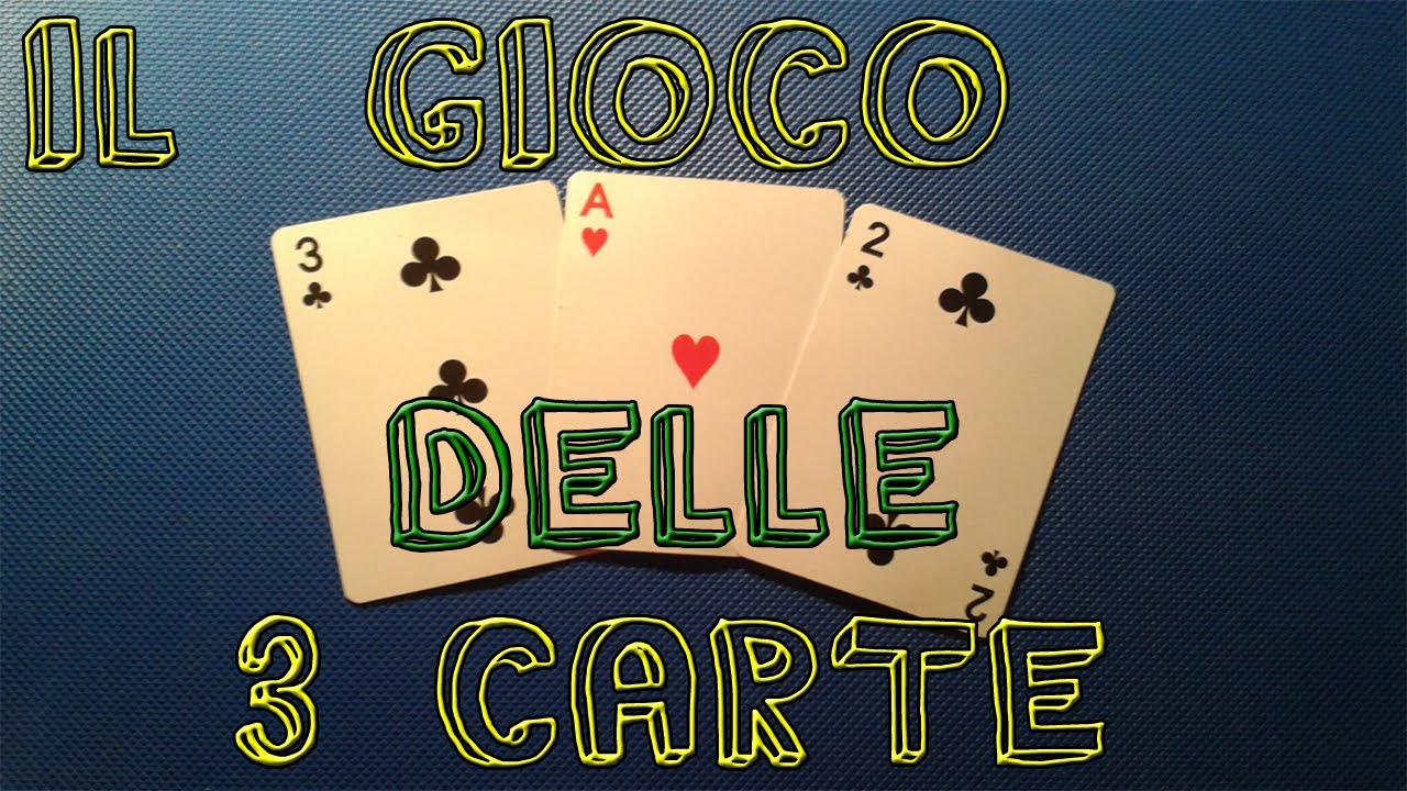 Il Gioco delle Tre Carte ♠♣♥♦Gioco di prestigio ♠♣♥♦ By Boylerk - YouTube