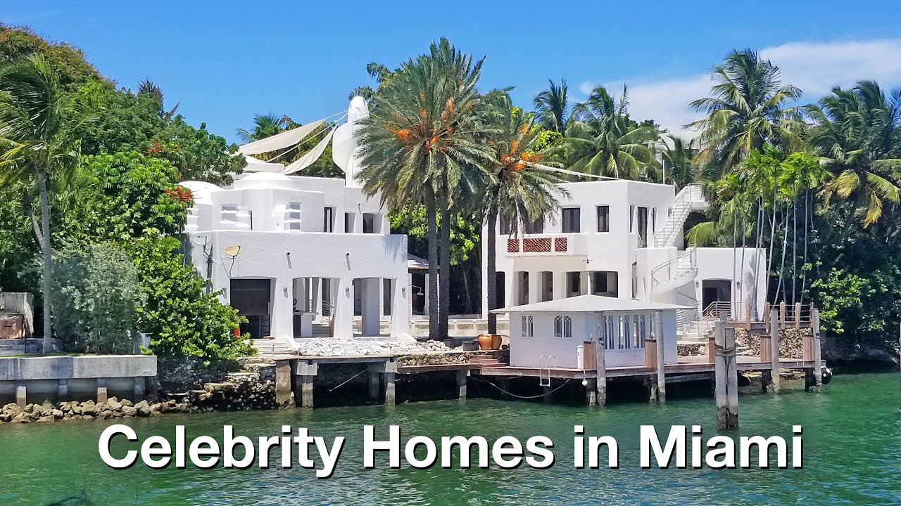 Millionaire’s Row Cruise, Celebrity Homes in Miami, Florida,